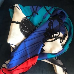 Lacroix silk scarf 90x90
